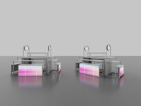 OEM ODM Maßgefertigter Kosmetik-Präsentationsschrank LED-Make-up-Vitrine Direktvertrieb ab Werk