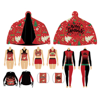 Jeunesse One Stop Service Cheerleading Uniforme Warm up Set Survêtements Danse Outfit Cheerleading Accessoires Cheer Pratique Porter