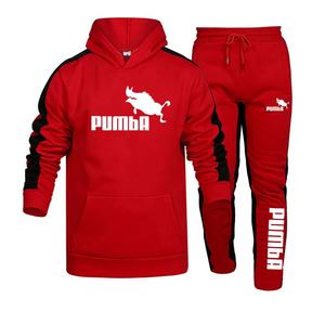 Tuta da Uomo in Offerta Speciale 2023 con <span class=keywords><strong>Felpa</strong></span> con Cappuccio <span class=keywords><strong>e</strong></span> Pantaloni da Jogging Completo da Palestra di Alta Qualità Autunno Inverno Set Sportivo Casual con Cappuccio - Product Image 4