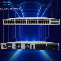 C9300L-48T-4G-E pour commutateur Gigabit Layer 3 Catalyst 48 ports avec garantie d'un an, QoS, neuf, original, livraison rapide en stock