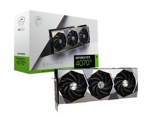 Tarjeta Gráfica MSI GeForce RTX 4070 Ti SUPRIM 12G Usada, con Memoria GDDR6X de 12GB, Velocidad de Memoria de 21Gbps, Compatible con DLSS 3 - Product Image 2