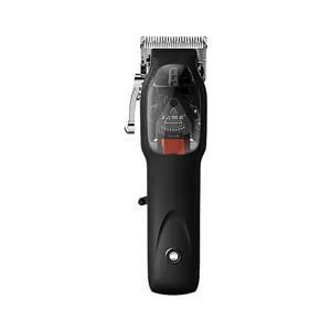 Homebeauty JM-2022 10000RPM Professional 9V Microchipped Magnetic Motor Cordless Hair Clipper With Charging Base