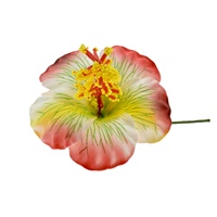 Fleur d'hibiscus en mousse EVA hawaïenne pour décorations de fête d'été DIY pour filles et femmes