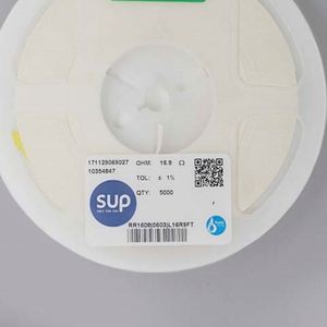 Whole -Sale RR1608 0603L16R9FT 0603 1608 Resistors Chip Resistors SMD Resistors 16.9ohm 1% 1/10W Thick Film Resistor - Product Image 1