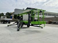 Nacelle élévatrice télescopique remorquable 30-60 pieds à rayon d'action réglable