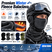 OEM ODM Cagoule polaire d'hiver chaude coupe-vent pour le ski et le cyclisme, sous-casque