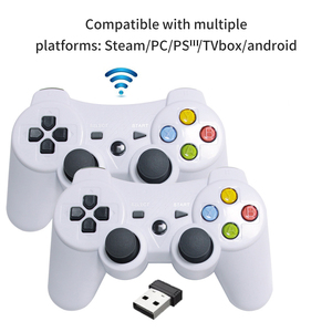 <strong>Double</strong> Rechargeable <strong>Double</strong> Game Pad <strong>Joystick</strong> 2.4g Wireless Gaming Controller Gamepad for Tv Only 2 Piece - Product Image 2