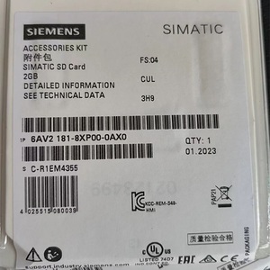 Siemens 6av2181-8xp00-0ax0 HMI linh kiện công nghiệp SD 2 GB Thẻ nhớ cảm ứng màn hình hiển thị 1 năm bảo hành 220V cạnh tranh - Product Image 2
