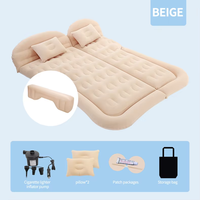 Matelas gonflable extérieur pour voiture Matelas gonflable OEM/ODM pour lit pneumatique Matelas gonflable pour voiture avec pompe Meubles de chambre à coucher