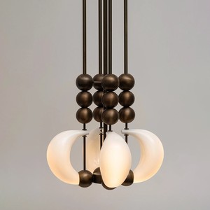 Vintage Abacus <b>Wall</b> Lamp Led E26 <b>Switch</b> Control Bedroom Bedside <b>Lighting</b> Wabi Sabi Style Villa Decor - Product Image 4