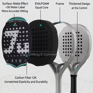 Raqueta de Pádel de Fibra de Carbono 3K Más Vendida, Forma de Diamante, Palas de Pádel, Raqueta de Pádel, Equipo Deportivo Portátil, Precio de Fábrica - Product Image 6