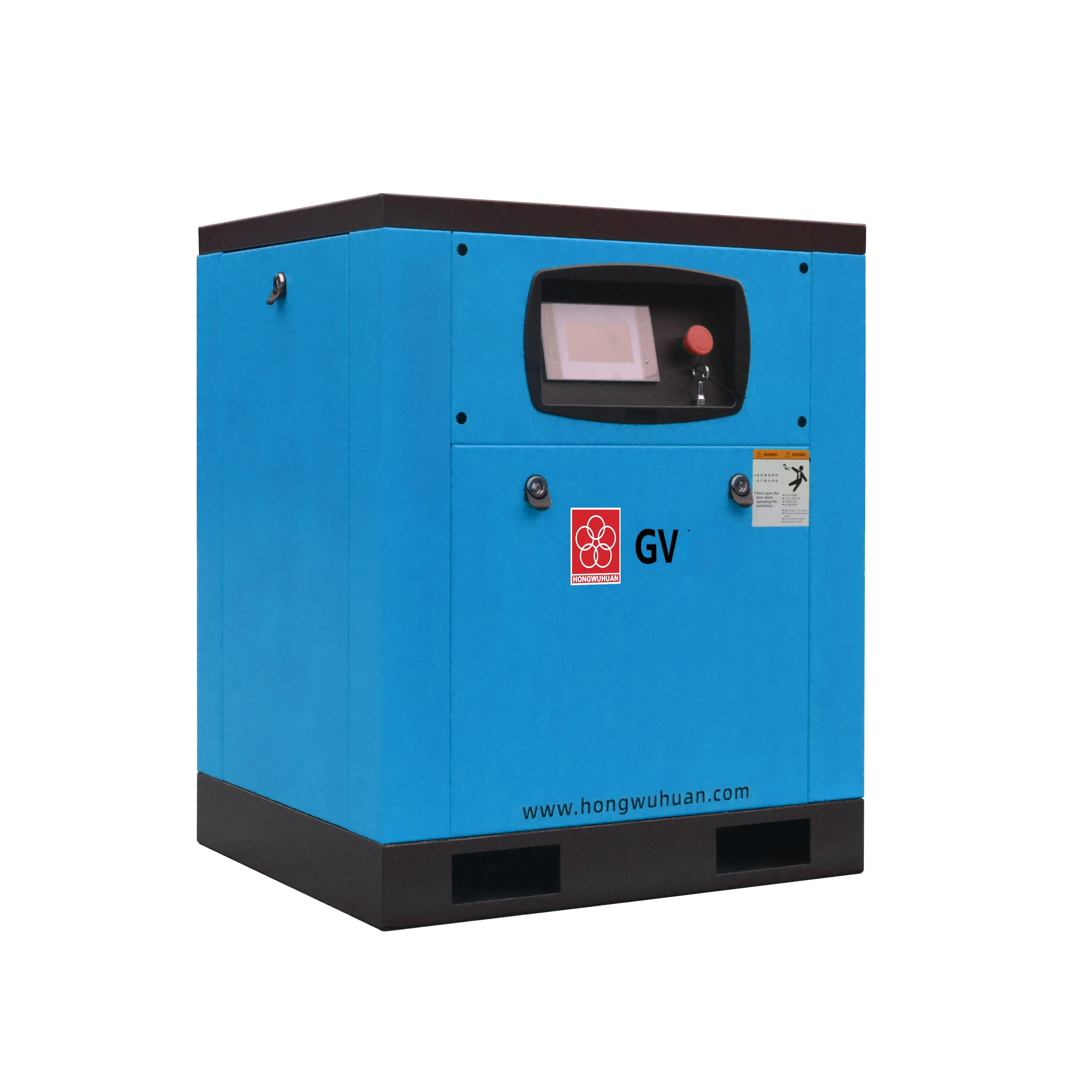 Hongwuhuan GV22M 22kw Station Type Screw Air Compressor New Equipped Frequency Converter Motor Permanent Magnet Frequency