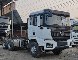 New Shacman X3000 6x4 Tractor Trailer Truck with Hydraulic Knuckle Boom Crane 40Ton Capacity for Port Cargo Handling - Product Image 4