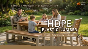 Planches en plastique durable de 38 mm pour bancs d'extérieur, en <span class=keywords><strong>bois</strong></span> composite HDPE, planches en plastique WinStar - Product Image 6