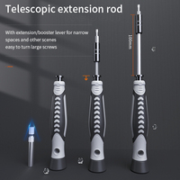 Kit de tournevis multifonction 130 en 1, avec embouts magnétiques, pour l'entretien des PC, Xbox, Switch et voitures RC