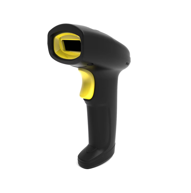 1D Laser Automatic Sensing Scanning Bar Code Reader High Speed Handheld 1D Laser Wired Handheld Barcode Scanner