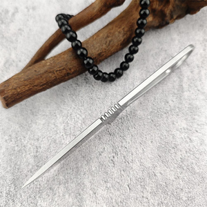 Cuchillo de Camping para Exteriores 12992, Acabado Stone Wash, Alta Dureza, Doble Acción, EDC, Multifuncional, Cuchillo de Bolsillo para Caza - Product Image 4