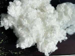 High Resiliency Tenacity White Recycled <strong>Chemical</strong> Environmental Protection 7D*64mm HCS Polyester Staple <strong>Fiber</strong> - Product Image 5