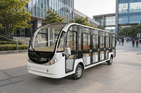 Bus électrique touristique RENQI 20 places, navette pour aéroport, usage touristique, 7,5 kW, 72 V, 150 Ah, autonomie 800 km, 35 km/h, personnalisable