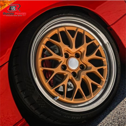 Classic-Style  2 Piece Forged Wheels 15-18 Inch 5x114.3 5x120 5x112 4x100 5x139.7 PCD Concave Forged for bmw benz audi porsche