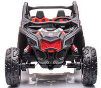Voiture pour enfants Can-Am Maverick UTV 2 places sous licence 24V, véhicule électrique pour enfants