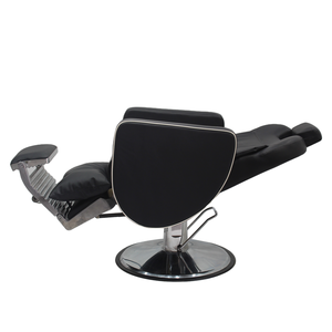 Güzellik salonları ve berber dükkanları için Modern stil ticari mobilya uzanmış sentetik deri berber koltuğu - Product Image 3