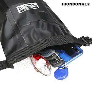 Sacoche de selle de vélo imperméable IRONDONKEY pour extérieur, sacoche de sport pour cyclisme avec sangle réglable légère - Product Image 3