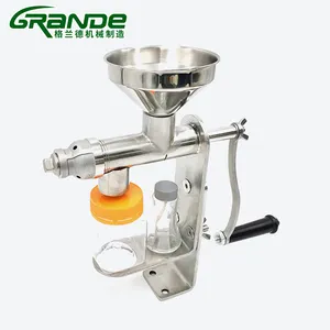 peanuts soybeans Stainless Steel Hand Oil Press machine