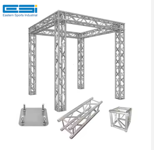 Système de treillis portable en aluminium ESI pour scène mobile et installation temporaire pour des affichages de treillis efficaces - Product Image 1