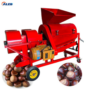 Équipement de décorticage <span class=keywords><strong>des</strong></span> châtaignes électrique/à essence/diesel, ligne de traitement <span class=keywords><strong>des</strong></span> châtaignes - Product Image 1
