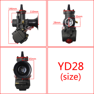 Yoshimura Mono de 150-<span class=keywords><strong>250cc</strong></span>, <span class=keywords><strong>Carburador</strong></span> de Motocicleta de <span class=keywords><strong>Doble</strong></span> Pila, 30mm, 30mm, 30mm, MSX125, Hon, Da Ya, Maha, <span class=keywords><strong>Moto</strong></span> de Suciedad para Coche - Product Image 5