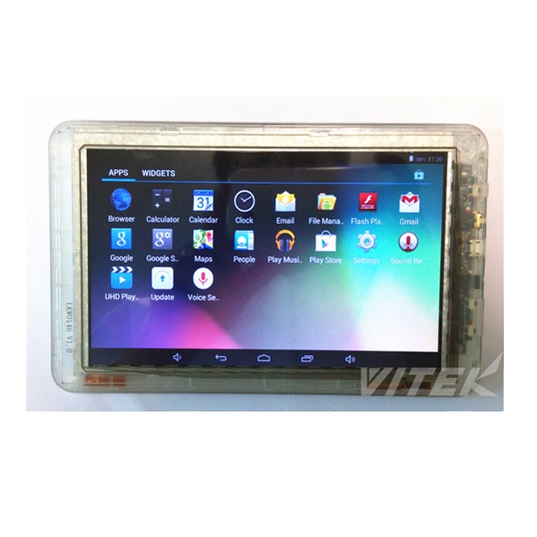 Neuer 1G 8GB/16G/32GB 7 Zoll klarer transparenter Tablet-PC