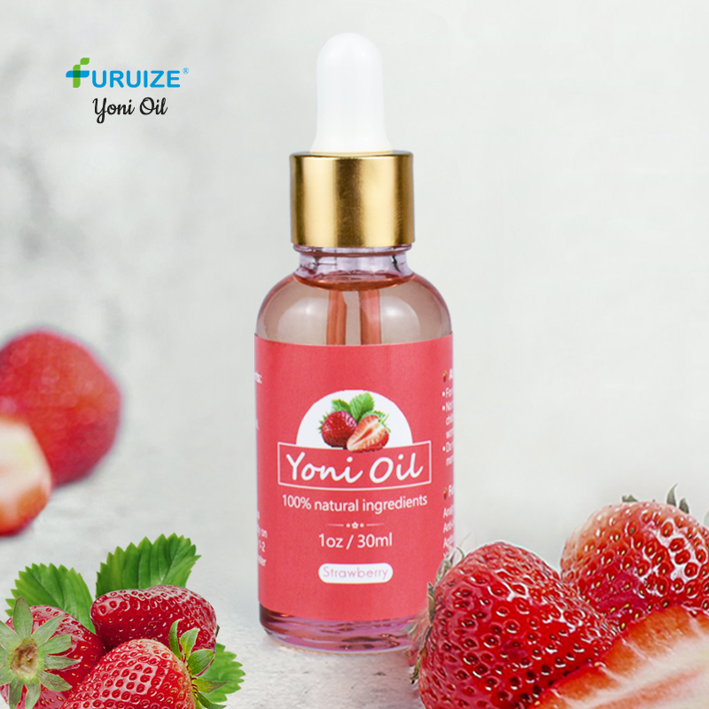 Huile de Yoni à la Fraise