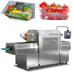 Machine d'emballage sous atmosphère modifiée (SMM) linéaire automatique Ruibao BQS-QH2000 pour salades, légumes <span class=keywords><strong>et</strong></span> <span class=keywords><strong>fruits</strong></span> - Product Image 1