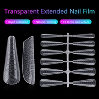 Dual Form Personalizzate Dual Forms Nails Extra Thin Flexible Half Full Cover Nail Tips Acrylic Nail Tips Wholesale