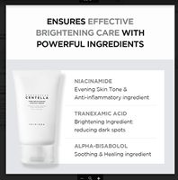 Crème en capsules éclaircissante SKIN1004 75 ml, hydratant coréen pour le visage avec Madewhite, niacinamide et acide tranexamique