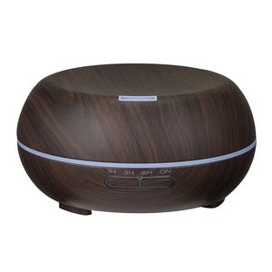 500ml Wooden Aromatherapy <strong>Diffuser</strong> with LED Colour-Changing <strong>Room</strong> <strong>Diffuser</strong> 1-Year Warranty for Household Use Comes in Gift Box - Product Image 3