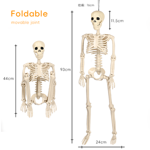 Decorazioni di Halloween: Scheletro Umano Simulato di Varie Dimensioni per Stanza Horror, Bar, Casa Stregata, Scherzi - Product Image 4