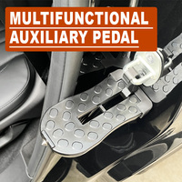 Marteau de sécurité pliable en alliage d'aluminium pour porte de voiture avec ajustement universel pour SUV/Van/Camion industriel de qualité OEM ODM supporté
