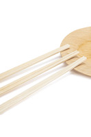 Fourchettes en bois écologiques miniatures jetables de qualité supérieure en vrac - Finition lisse et sans éclats pour les fêtes et la restauration