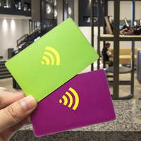 Programmierbare NFC-Bewertungskarte mit individuellem Logo, bedruckte PVC-Smartcard für sofortige Kundenfeedback-Erfassung