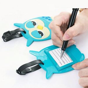 Etiquetas de Equipaje de PVC Suave 2D Personalizadas con Dibujos Animados, Precio Económico - Product Image 2