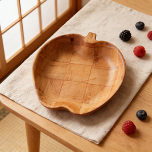 Tazón para Ensalada de Madera de Acacia Pulida, Ecológico, de Primera Calidad, Apto para Alimentos, Hecho a Mano, para Uso Familiar - Product Image 3