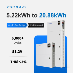 High Capacity Home Power Supply <b>Energy</b> <b>Storage</b> <b>System</b> Long Cycle Station Multiple AC Stackable Hybrid Grid Connection WSL48100 L - Product Image 3