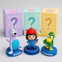 Boîte Surprise Personnalisée Animaux Figurines PVC Silicone Boîte Mystère Décoration de Bureau Accessoires Décoratifs Bibelots
