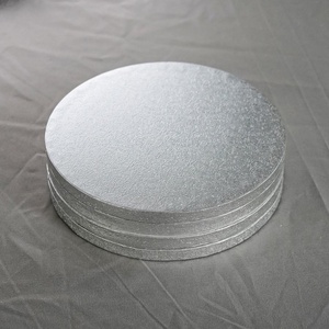 100pcs 10 Inch 12mm <b>Cake</b> Drum Round Silver <b>Cake</b> <b>Board</b> Wholesale Corrugated Cardboard Oil Proof <b>Cake</b> Paper <b>Boards</b> - Product Image 4