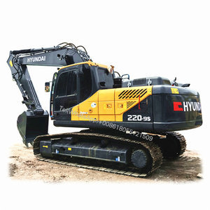 Maquinaria Geotécnica de Bajo Costo para Minería, Excavadora Jumbo de 20 y 30 Toneladas, Excavadora de Orugas Usada Hyundai R220LC-9s 220-9 - Product Image 6