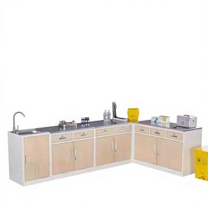 Combinazione di Postazioni Mediche e Odontoiatriche, con Armadietto Sospeso Opzionale a Forma di L. - Product Image 2