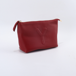 Custom Eco-friendly Fashion Lady Cosmetic Bags Reusable Water Resistant PU Travel Outdoor <b>Makeup</b> Pouch Zipper Storage <b>Cases</b> - Product Image 2