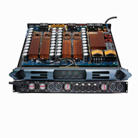 Amplificateur de scène professionnel DA18K4 18000 Watts 4 canaux 1U, amplificateur actif 4 Ohms en métal aluminium pour concert, amplificateur numérique.